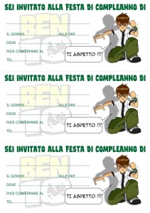 Inviti Di Compleanno Per Bimbi 1 | Bimbi Di Carta